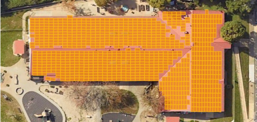 Solar panel array design